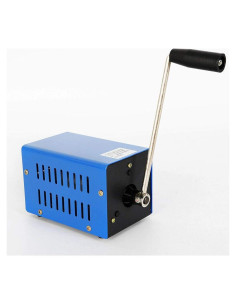 Cargador Manual Dynamo RANZHIX 20W USB Portátil para Emergencias