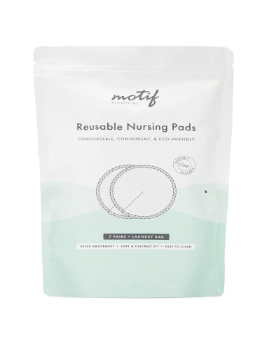 Almohadillas Reutilizables para Lactancia Motif Medical - 14 Piezas