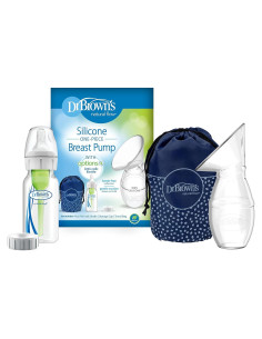 Extractor de Leche Materna Dr. Brown's Silicona 100% Manos Libres