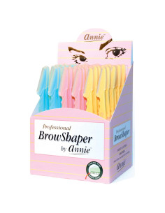 Formadores de Cejas Profesionales Annie - 36 Unidades - Acero Inoxidable