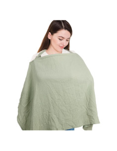Cubierta de Lactancia LALIFIT 100% Algodón Extra Grande 125x69.5cm