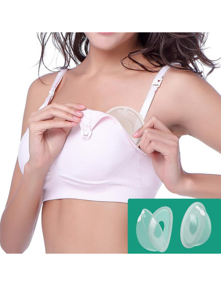 Conchas para Pezones CMBEAR Silicona Antiflujo 2 Unidades