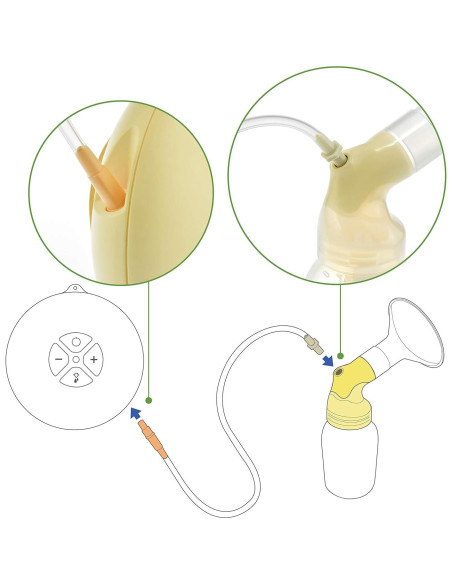 Tubería de Reemplazo Maymom para Extractor Medela Swing, 1 Unidad, Libre de BPA