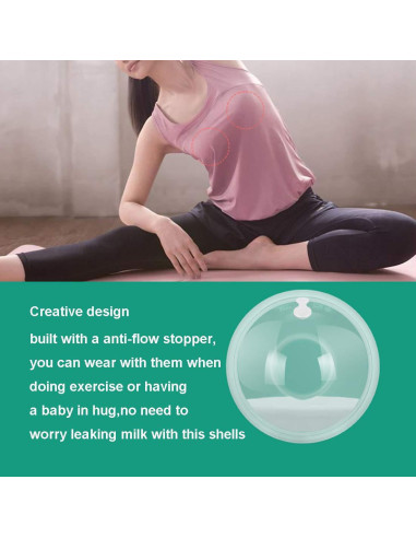 Conchas para Pezones CMBEAR Silicona Antiflujo 2 Unidades
