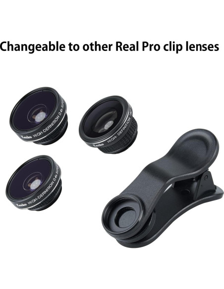 Lente Gran Angular 0.4x Kenko REAL PRO para Móviles y Tablets Lente Gran Angular 0.4x Kenko REAL PRO para Móviles y Tablets