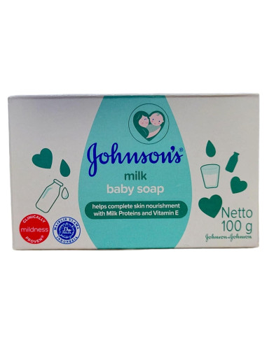 Jabón para Bebés Johnson 100g - Suavidad y Hidratación