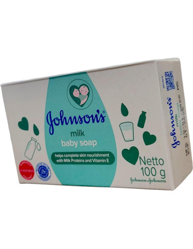 Jabón para Bebés Johnson 100g - Suavidad y Hidratación