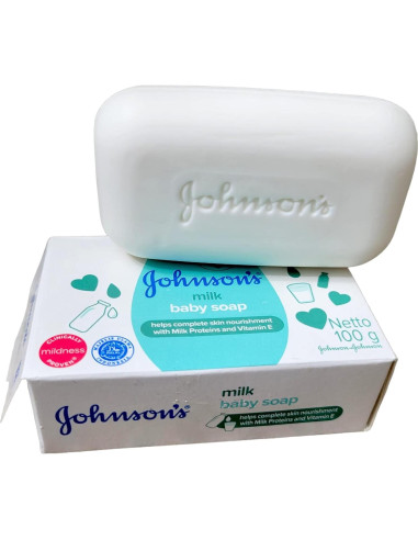 Jabón para Bebés Johnson 100g - Suavidad y Hidratación