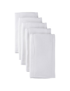 Paquete de 5 Pañales de Tela Prefold Gerber 100% Algodón