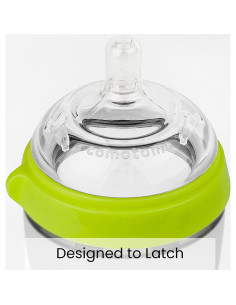 Biberón Comotomo Doble Pack 250ml Verde Anti-Cólicos 2