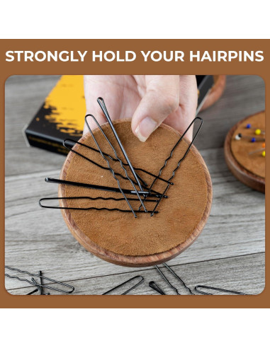 Soporte Magnético de Madera VTUNA para Horquillas y Clips