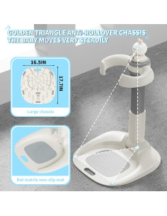 Soporte de Ducha para Bebés Jfxgjuv Ajustable Antideslizante 2