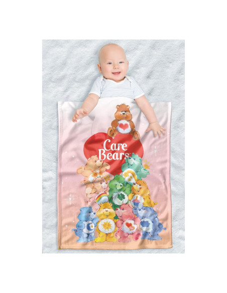 Manta Ligera para Bebés LOGOVISION Care Bears 76x102cm