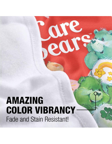 Manta Ligera para Bebés LOGOVISION Care Bears 76x102cm