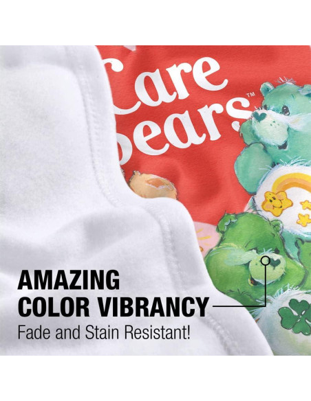 Manta Ligera para Bebés LOGOVISION Care Bears 76x102cm