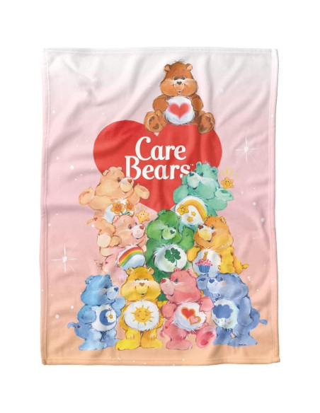 Manta Ligera para Bebés LOGOVISION Care Bears 76x102cm