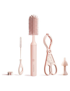 Limpiador Eléctrico de Biberones Oceenew Rosa Recargable