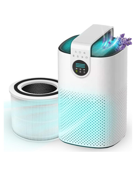 Purificador de Aire HEPA-13 PUREVOLVE H250 para Habitaciones Grandes