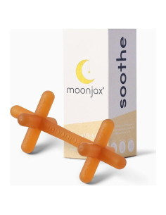 Mordedor de Goma Natural Moonjax para Bebés - 16.5x7.6 cm