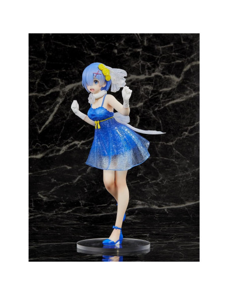 Figura Re:Zero Taito Rem Vestido Claro 20.3 cm