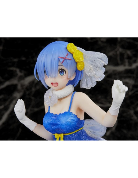 Figura Re:Zero Taito Rem Vestido Claro 20.3 cm