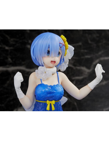 Figura Re:Zero Taito Rem Vestido Claro 20.3 cm