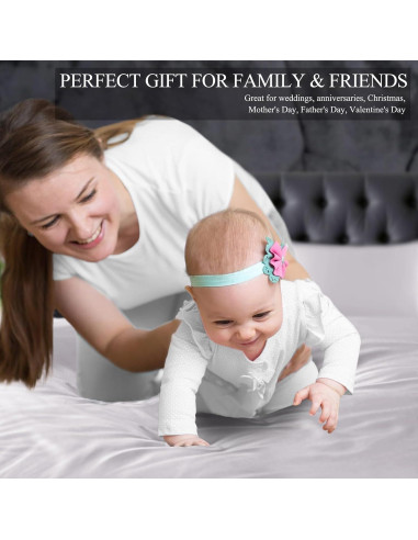 Juego de Sábanas King OnlySet 100% Viscosa Bambú 4 Piezas