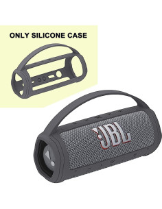 Funda de Silicona JCHPINE para Altavoz JBL Flip 6 - Gris 2