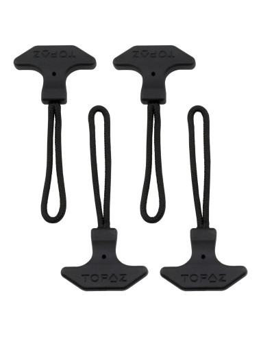 Cuerda de Tirador de Cremallera TPU Lovelysp - 4 Piezas