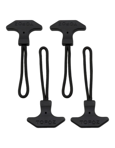 Cuerda de Tirador de Cremallera TPU Lovelysp - 4 Piezas