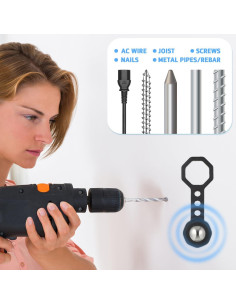 Buscador de Estudio Magnético OSALADI 2 Piezas 6.6x2.5cm 2