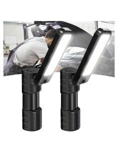 Luz de Trabajo LED Recargable Letour 1500 Lúmenes 2 Pcs