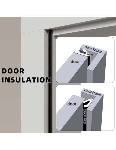 Cinta Aislante de Espuma en V cuysfead 10 m Blanco