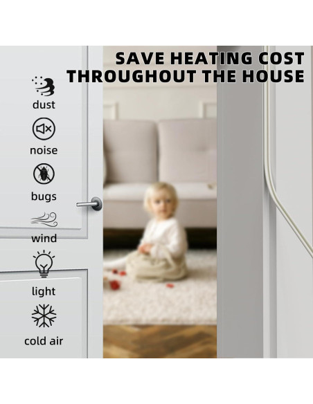 Cinta Aislante de Espuma en V cuysfead 10 m Blanco