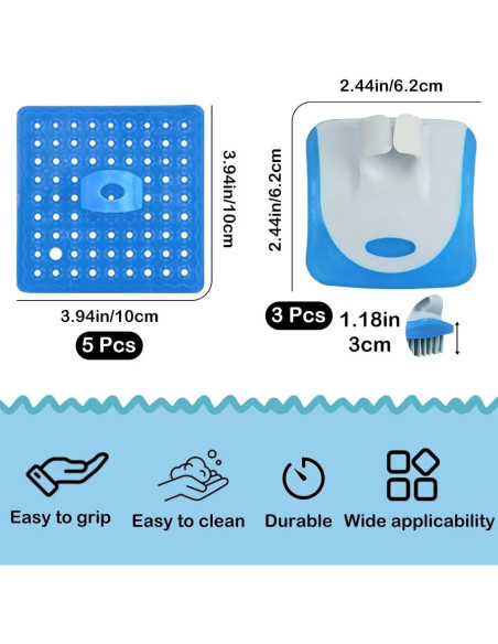 Set de 8 Cepillos de Verduras JEPELUS - Limpieza Eficaz Set de 8 Cepillos de Verduras JEPELUS - Limpieza Eficaz