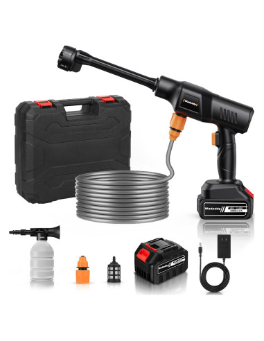 Lavadora a Presión Inalámbrica Wadaddy J-11 900 PSI 2.27 kg