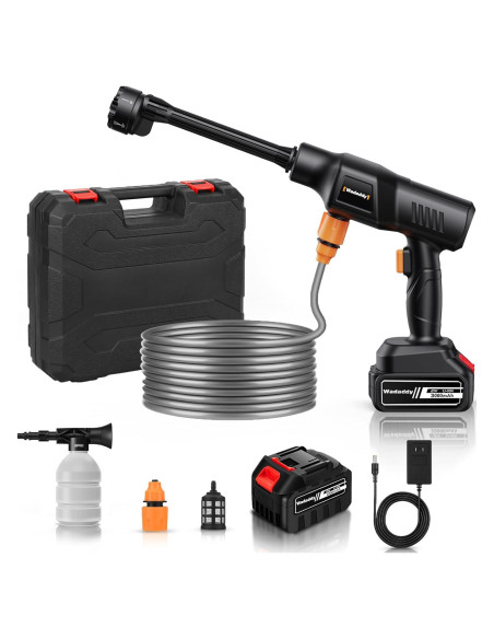Lavadora a Presión Inalámbrica Wadaddy J-11 900 PSI 2.27 kg