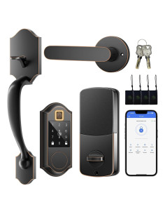 Cerradura Inteligente SEVEKO 2031 con Huella Dactilar y APP