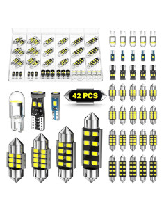 Kit de Luces LED de Interior Xdoar 42 PCS 400 Lúmenes 12V