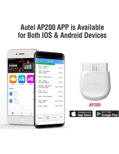 Escáner OBD2 Bluetooth Autel AP200, Lector de Códigos Compacto 2