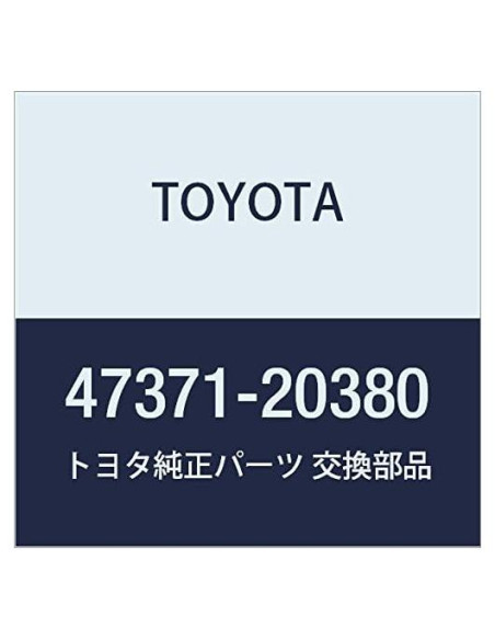 Abrazadera de tubo de freno Toyota 47371-20380 Camry/Vista