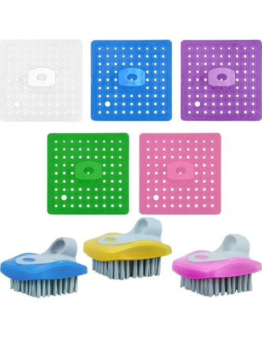 Set de 8 Cepillos de Verduras JEPELUS - Limpieza Eficaz