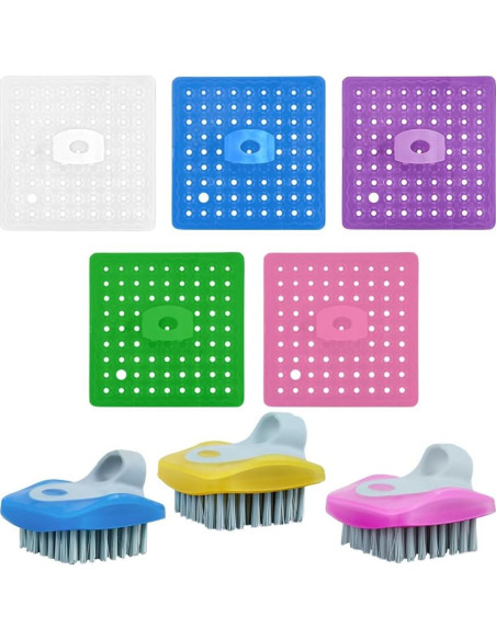 Set de 8 Cepillos de Verduras JEPELUS - Limpieza Eficaz Set de 8 Cepillos de Verduras JEPELUS - Limpieza Eficaz