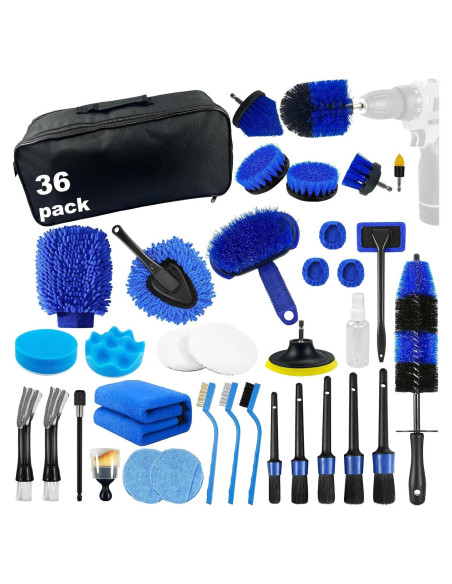 Kit de Detallado de Autos VTSHENY 36 Piezas Profesional