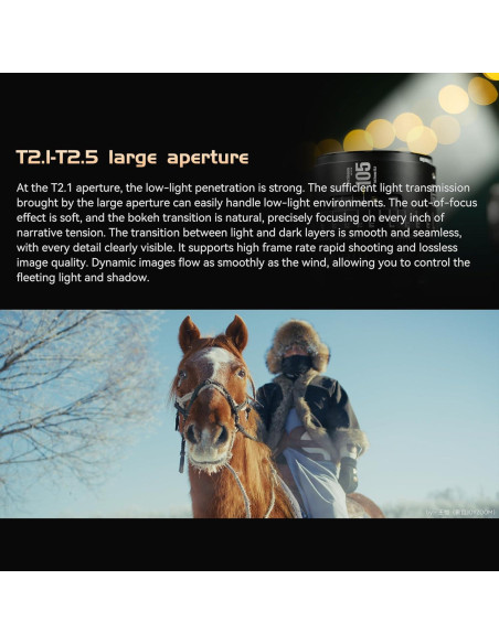 Lente Cine 16mm T2.5 7artisans para Montura EF - Profesional Lente Cine 16mm T2.5 7artisans para Montura EF - Profesional