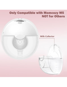 Taza Colectora de Leche IVARONAL para Extractor Momcozy M5 2
