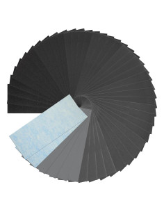 50 Hojas de Papel de Lija Premium Cooclensportey - 13 Granos