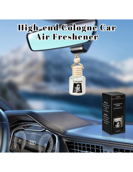 Ambientadores Colgantes Rewgey - Paquete de 4, Aceites Esenciales