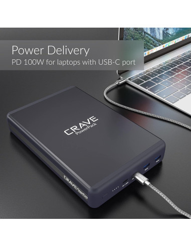 Batería Portátil Crave Power Bank 50000mAh PD 3.0 QC 3.0