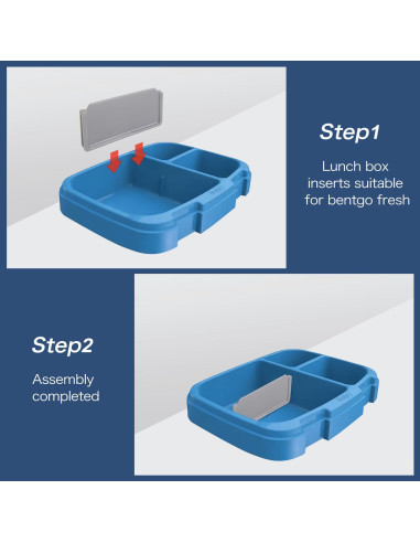 Divisor de Inserción para Caja de Almuerzo Bentgo Fresh - 2 Piezas